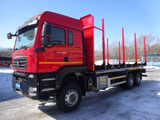 Лесовоз-сортиментовоз SITRAK C7H 6х6 