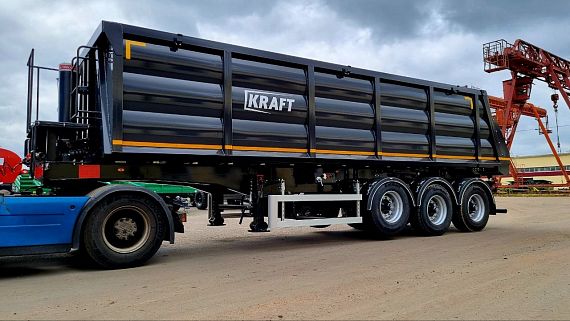 САМОСВАЛЬНЫЙ ПОЛУПРИЦЕП KRAFT BOX-TYPE / 33 м3