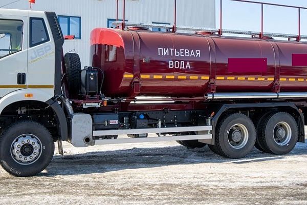 Автоцистерна АЦПТ FAW (6х4) сп.м. 