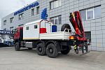 ПАРМ Sitrak 6x6 с КМУ ИМ-95