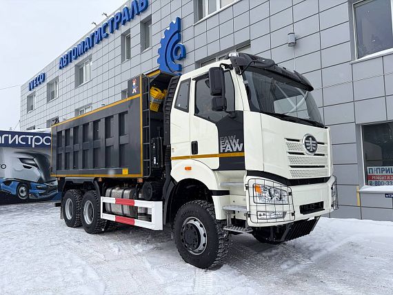 Самосвал J6P 6х6  NEW рестайлинг