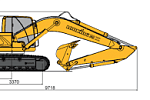 Гусеничный экскаватор Lonking CDM6205