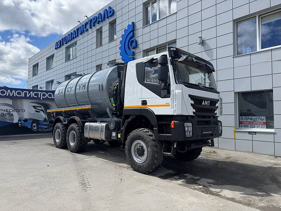 Автоцистерна вакуумная АМТ 6х6 МВ-15 