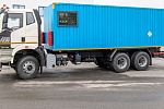 Автомобиль для перевозки взрывчатых веществ, контейнерного типа FAW J6 6х4