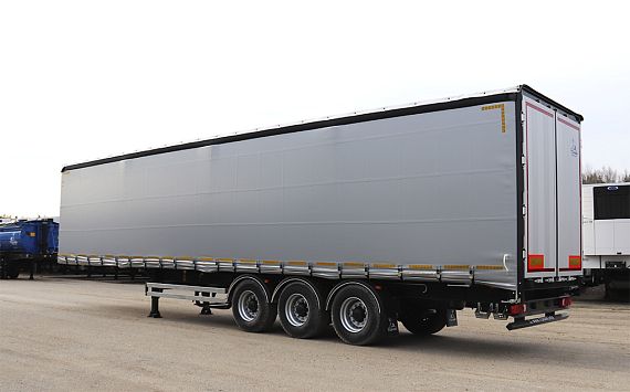 Полуприцеп Тонар T3-13/K тентованный, алюминиевые борта