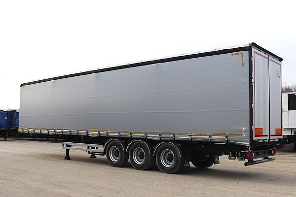 Полуприцеп Тонар T3-13/K тентованный, алюминиевые борта