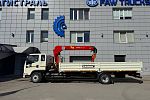 Бортовой автомобиль FAW Tiger 4x2 с КМУ ИНМАН 120