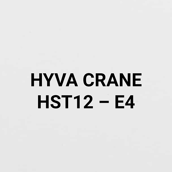 HYVA CRANE HST12 – E4