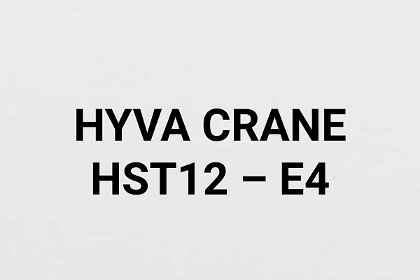 HYVA CRANE HST12 – E4