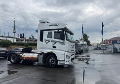 Газовые тягачи FAW J7 LNG впервые заехали в сервис «Автомагистраль» в Миассе