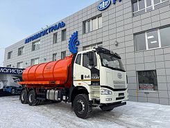 Автомобиль FAW CA 3250 6х6 «Машина вакуумная-18» 