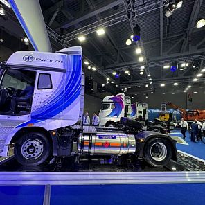Выставка #comvex Москва.#fawtrucks.