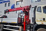 Бортовой автомобиль  FAW CA 3250 6х6  с КМУ HORYONG HRS 216