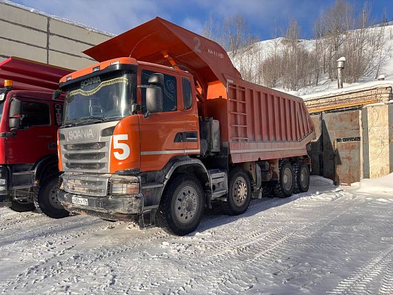 Самосвал 25 м³ Scania G440, 2014