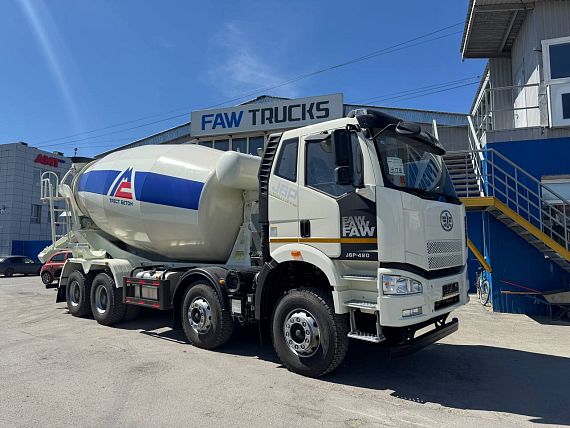 Автобетоносмеситель АБС FAW 8х4, объем бетона 14м3,