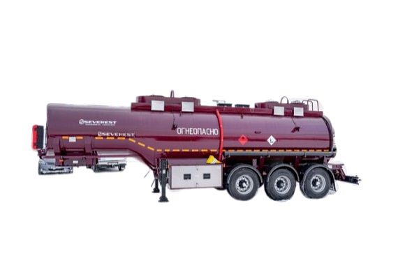 Полуприцеп цистерна SEVEREST для ГСМ 32 м3, рекуперация