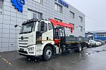 Бортовой автомобиль FAW J6L с КМУ Kanglim 1256