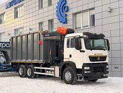 Ломовоз Howo 6х4 с КМУ