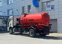 Представляем вакуумный автомобиль МВ-10 на базе FAW J6L с насосом КО-505 и колесной формулой 4х2 — незаменимый помощник в сфере очистки и вывоза жидких отходов!