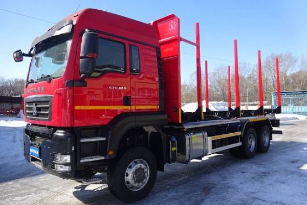 Лесовоз-сортиментовоз SITRAK C7H 6х6 