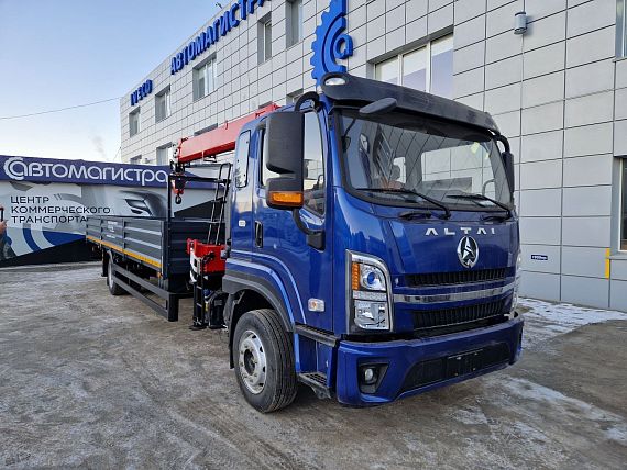 Бортовой автомобиль ALTAI ARGUT 120L с КМУ RUSMAN 504