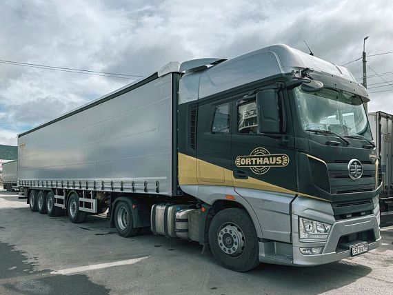 Полуприцеп Orthaus шторный модель CGS V40